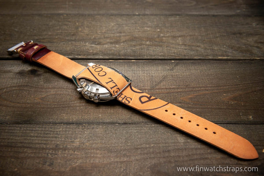 Watch strap, watch band, leather watch strap, leather watch band, finwatchstraps