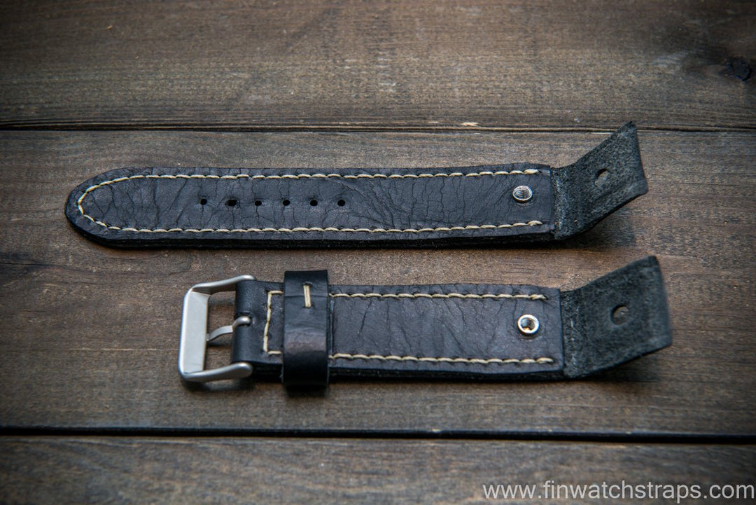Watch strap, watch band, leather watch strap, leather watch band, finwatchstraps
