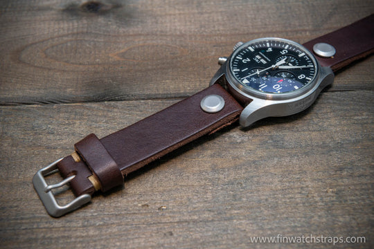 Watch strap, watch band, leather watch strap, leather watch band, finwatchstraps