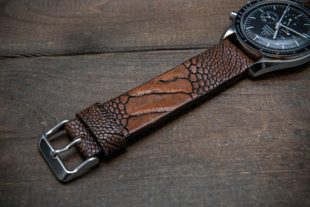 Watch strap, watch band, leather watch strap, leather watch band, finwatchstraps