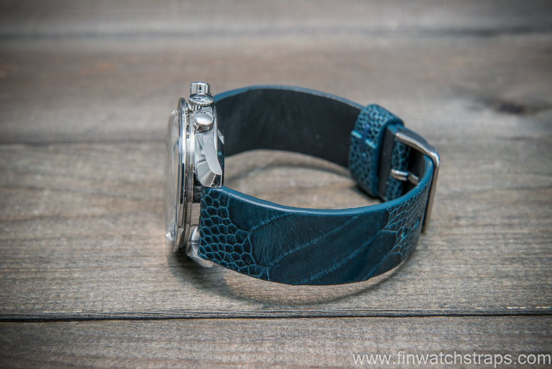 Watch strap, watch band, leather watch strap, leather watch band, finwatchstraps