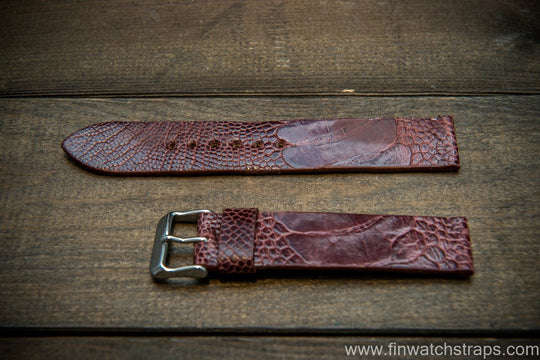 Watch strap, watch band, leather watch strap, leather watch band, finwatchstraps