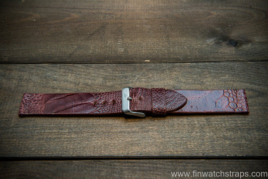 Watch strap, watch band, leather watch strap, leather watch band, finwatchstraps