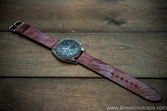 Watch strap, watch band, leather watch strap, leather watch band, finwatchstraps