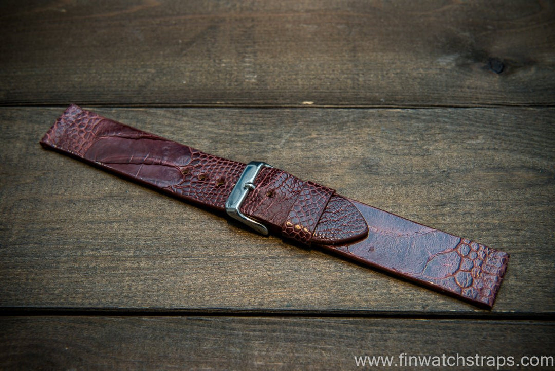 Watch strap, watch band, leather watch strap, leather watch band, finwatchstraps