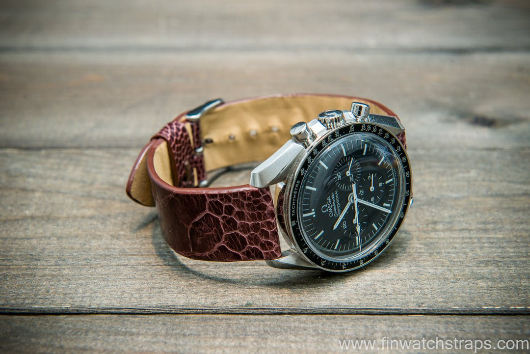 Watch strap, watch band, leather watch strap, leather watch band, finwatchstraps