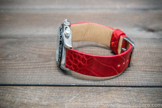 Watch strap, watch band, leather watch strap, leather watch band, finwatchstraps