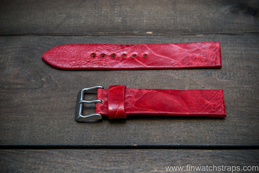 Watch strap, watch band, leather watch strap, leather watch band, finwatchstraps