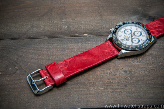 Watch strap, watch band, leather watch strap, leather watch band, finwatchstraps