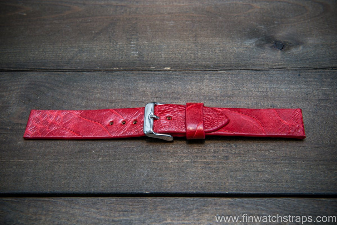 Watch strap, watch band, leather watch strap, leather watch band, finwatchstraps