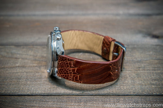 Watch strap, watch band, leather watch strap, leather watch band, finwatchstraps