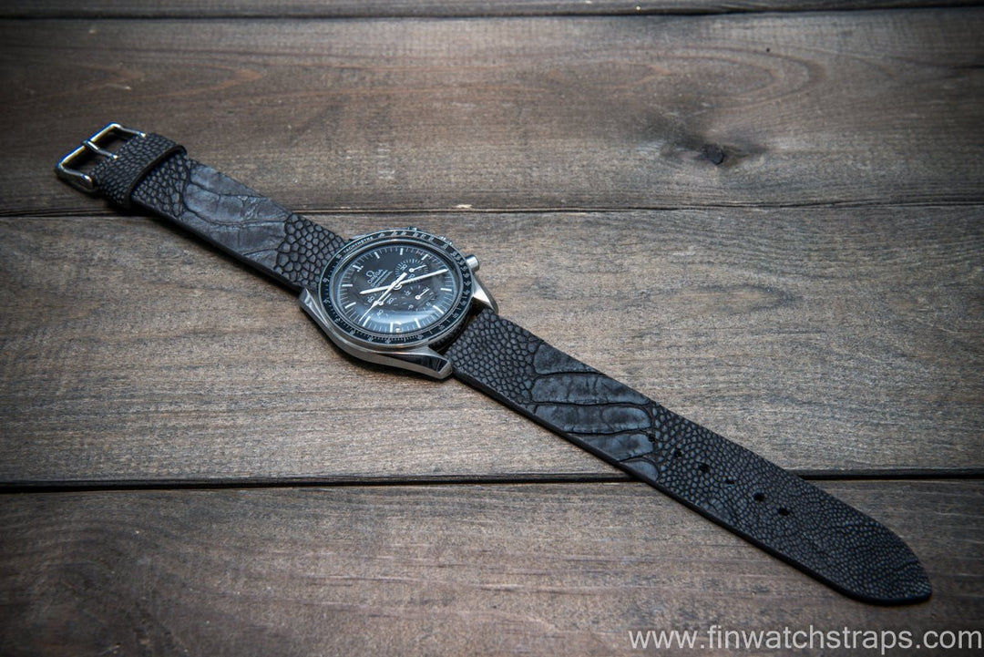 Watch strap, watch band, leather watch strap, leather watch band, finwatchstraps