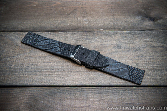 Watch strap, watch band, leather watch strap, leather watch band, finwatchstraps