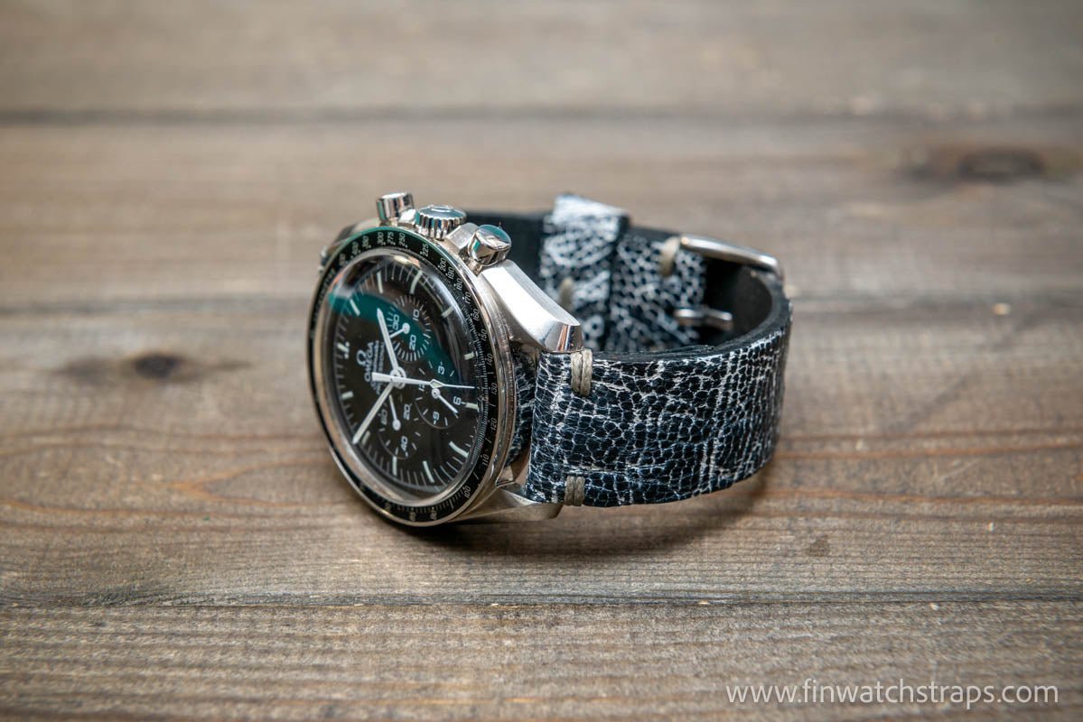 Premium Ostrich Leather Watch Strap – Traditional Handcraft Finland