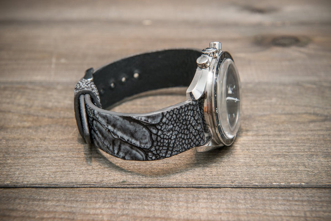 Watch strap, watch band, leather watch strap, leather watch band, finwatchstraps