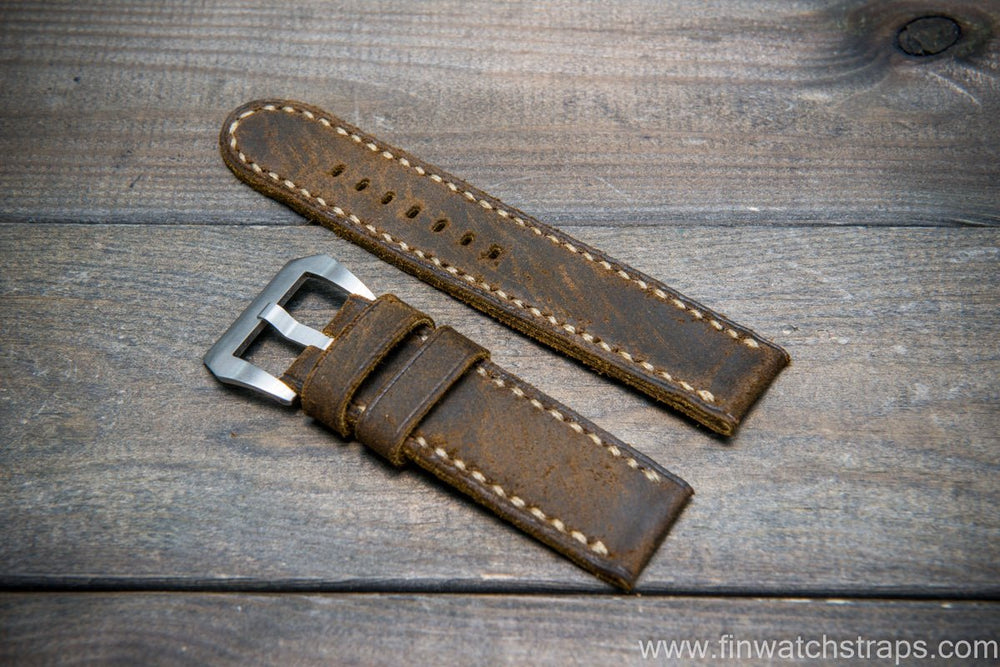 Watch strap, watch band, leather watch strap, leather watch band, finwatchstraps