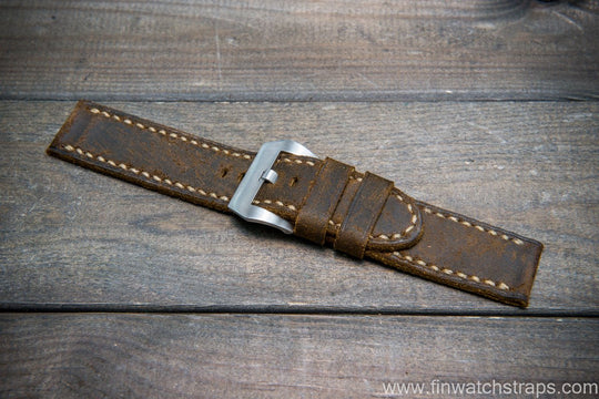 Watch strap, watch band, leather watch strap, leather watch band, finwatchstraps