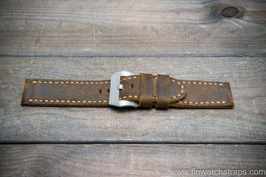 Watch strap, watch band, leather watch strap, leather watch band, finwatchstraps