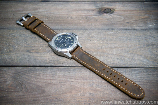 Watch strap, watch band, leather watch strap, leather watch band, finwatchstraps