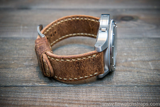 Watch strap, watch band, leather watch strap, leather watch band, finwatchstraps