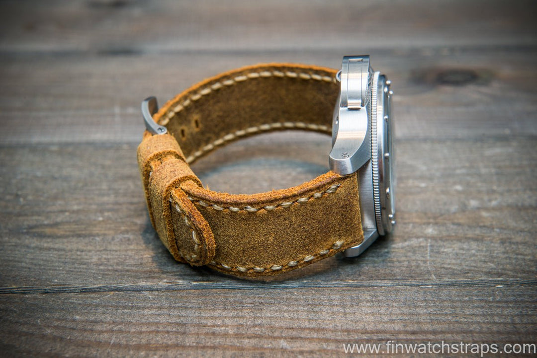 Watch strap, watch band, leather watch strap, leather watch band, finwatchstraps