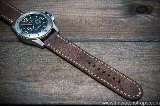 Watch strap, watch band, leather watch strap, leather watch band, finwatchstraps