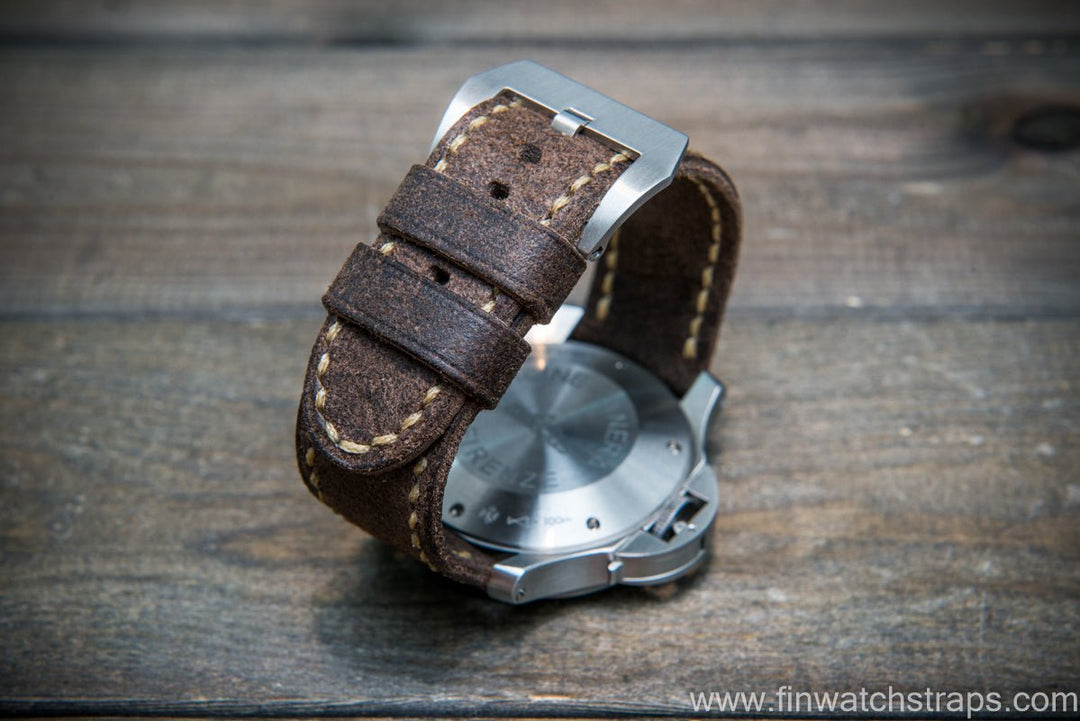 Watch strap, watch band, leather watch strap, leather watch band, finwatchstraps