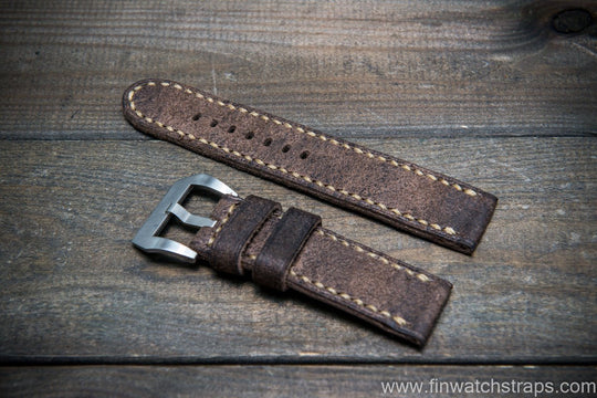 Watch strap, watch band, leather watch strap, leather watch band, finwatchstraps