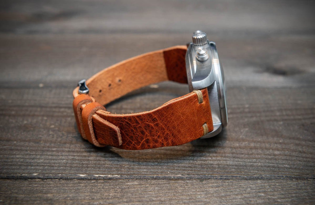 Watch strap, watch band, leather watch strap, leather watch band, finwatchstraps