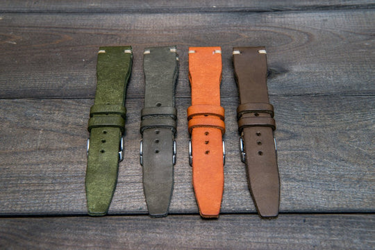 Watch strap, watch band, leather watch strap, leather watch band, finwatchstraps