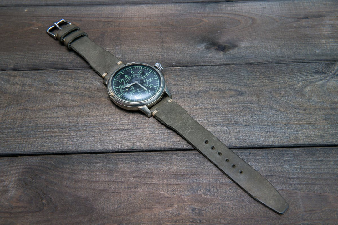 Watch strap, watch band, leather watch strap, leather watch band, finwatchstraps