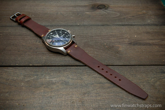 Watch strap, watch band, leather watch strap, leather watch band, finwatchstraps