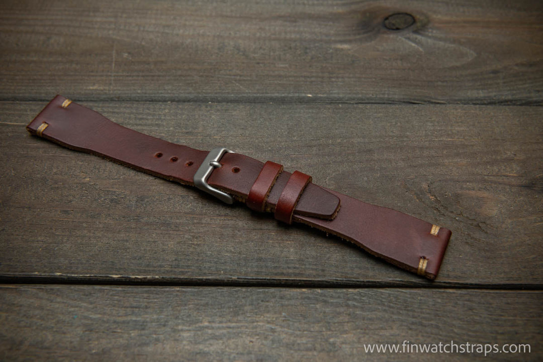Watch strap, watch band, leather watch strap, leather watch band, finwatchstraps