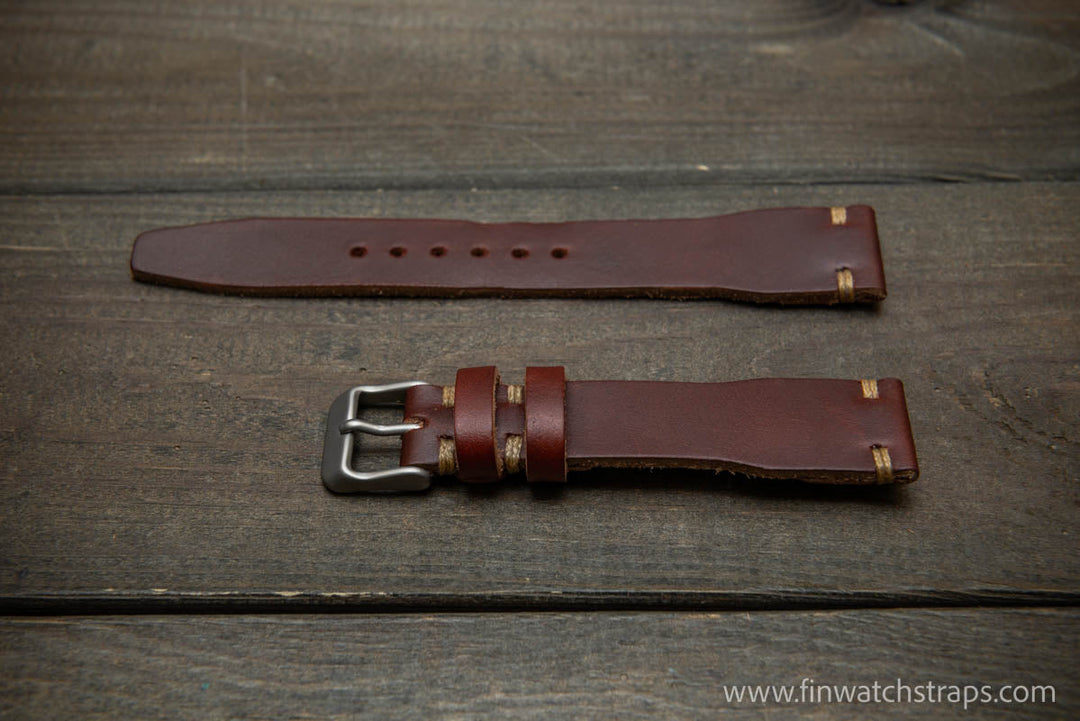 Watch strap, watch band, leather watch strap, leather watch band, finwatchstraps