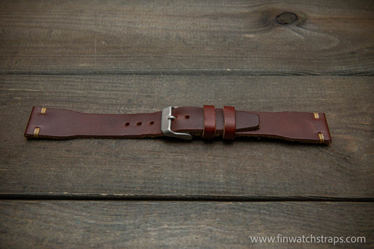 Watch strap, watch band, leather watch strap, leather watch band, finwatchstraps