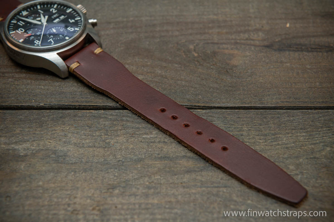 Watch strap, watch band, leather watch strap, leather watch band, finwatchstraps