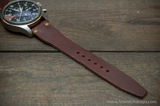 Watch strap, watch band, leather watch strap, leather watch band, finwatchstraps