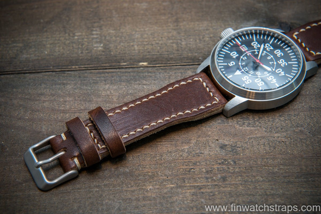 Watch strap, watch band, leather watch strap, leather watch band, finwatchstraps