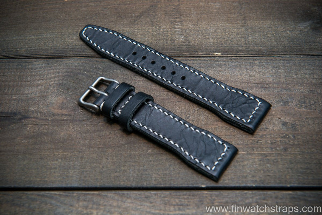 Watch strap, watch band, leather watch strap, leather watch band, finwatchstraps