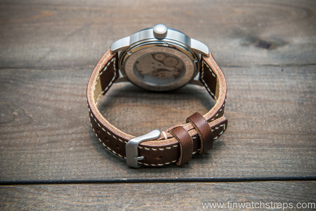 Watch strap, watch band, leather watch strap, leather watch band, finwatchstraps