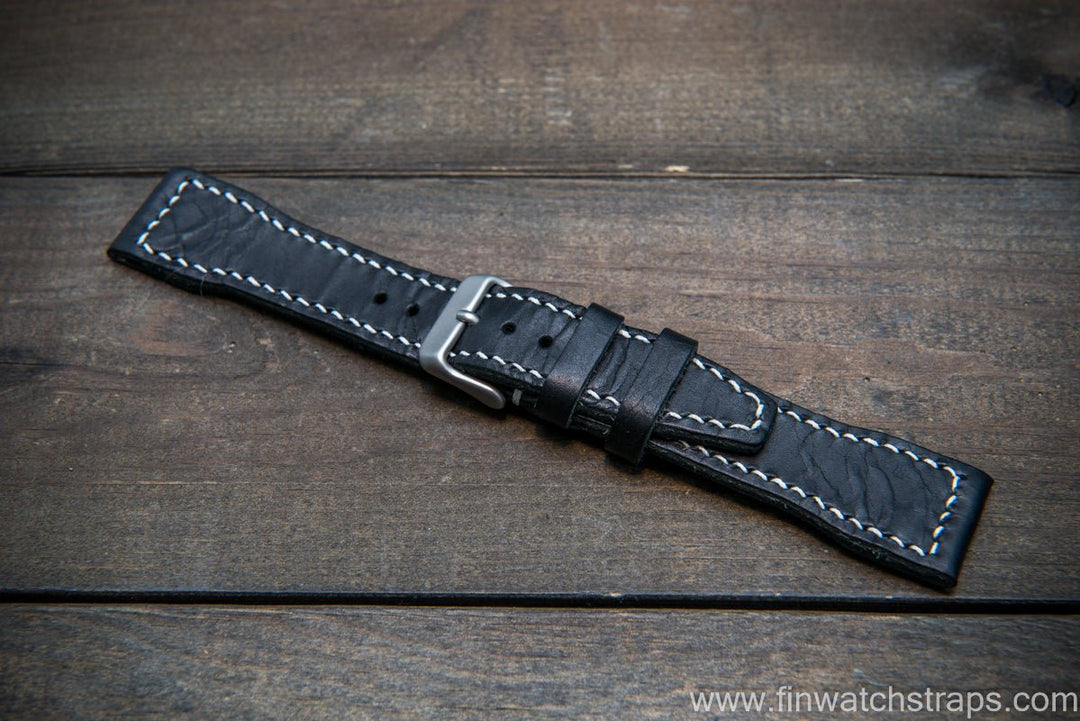 Watch strap, watch band, leather watch strap, leather watch band, finwatchstraps