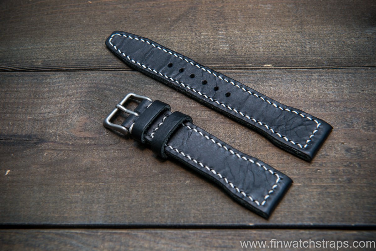 Watch strap, watch band, leather watch strap, leather watch band, finwatchstraps