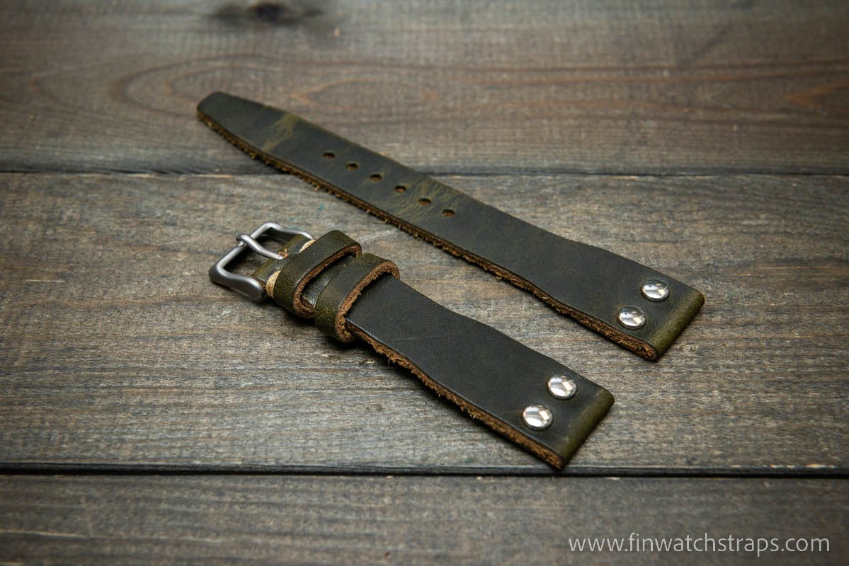 Watch strap, watch band, leather watch strap, leather watch band, finwatchstraps