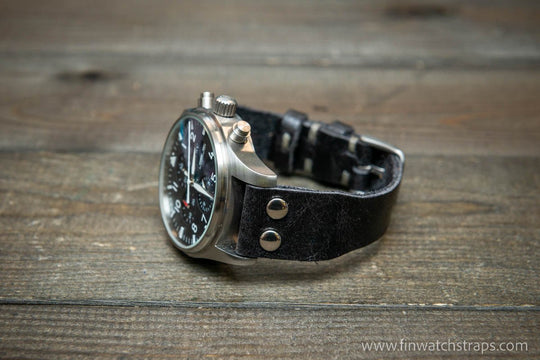Watch strap, watch band, leather watch strap, leather watch band, finwatchstraps