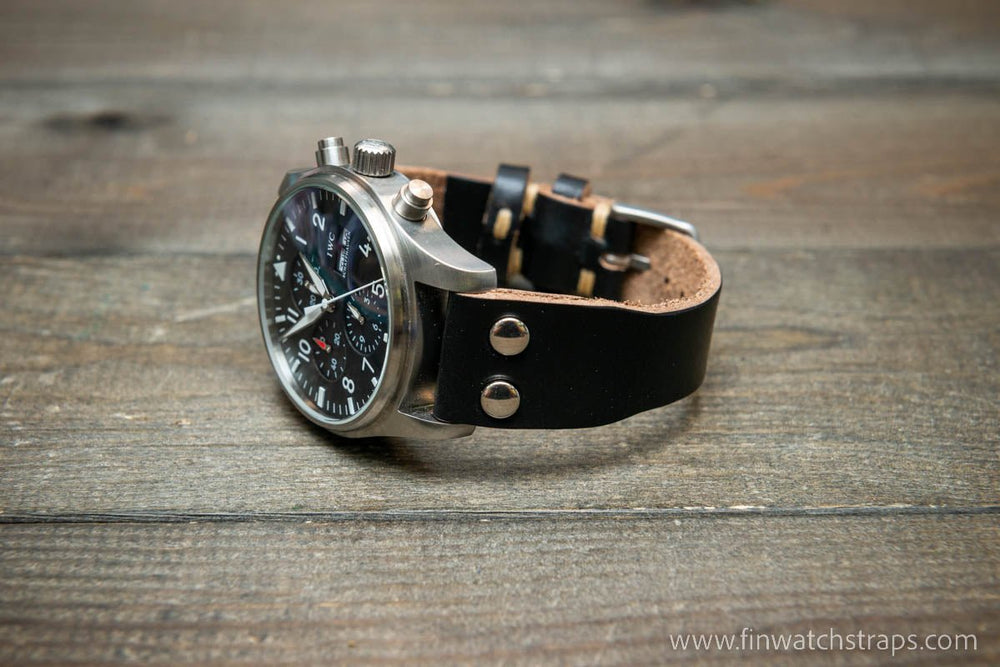 Watch strap, watch band, leather watch strap, leather watch band, finwatchstraps