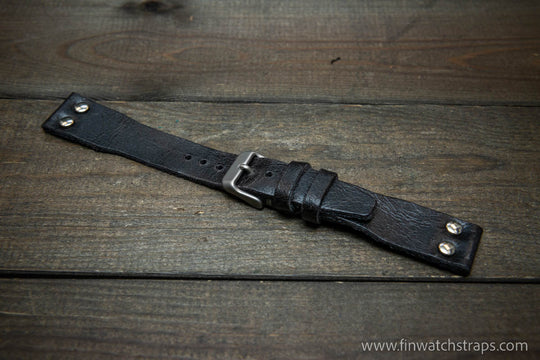 Watch strap, watch band, leather watch strap, leather watch band, finwatchstraps