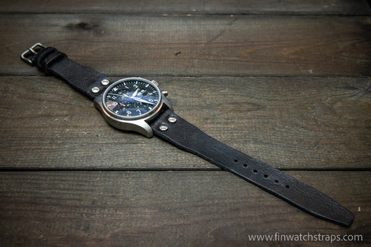 Watch strap, watch band, leather watch strap, leather watch band, finwatchstraps