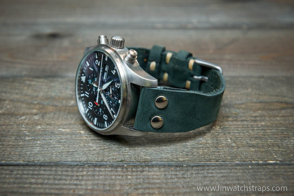 Watch strap, watch band, leather watch strap, leather watch band, finwatchstraps