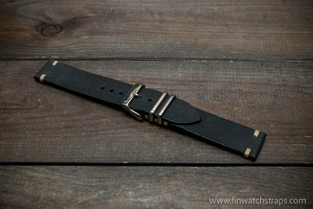 Watch strap, watch band, leather watch strap, leather watch band, finwatchstraps