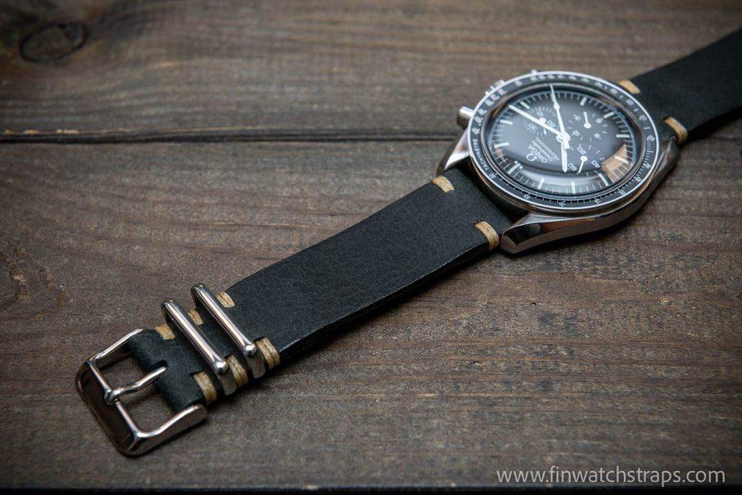 Watch strap, watch band, leather watch strap, leather watch band, finwatchstraps